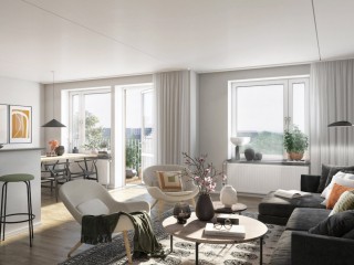 1 room apartment 42 m² by instalment 571 / month