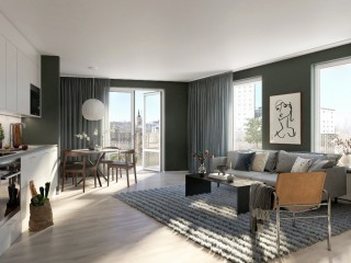 2 room apartment 52 m² by instalment 662 / month