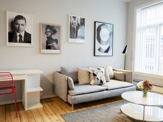 1-room apartment, 878kr per night